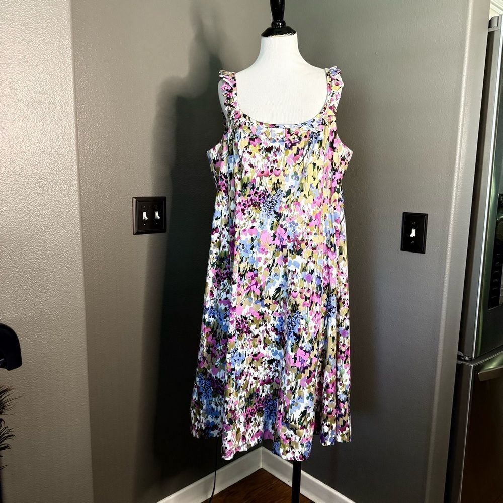 Nine West Multicolor Floral Kids Dress